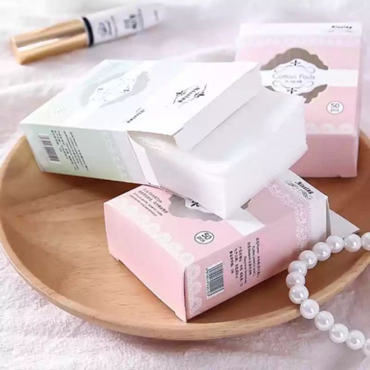 [HOT] COMBO HAI HỘP BÔNG TẨY TRANG, HỘP 40 MIẾNG BÔNG TẨY TRANG MISSING LÀM SẠCH DA CHO DA LÁNG MỊN