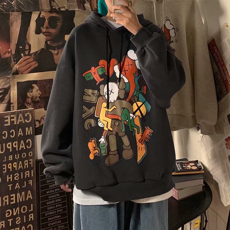 Áo hoodie áo khoác hoodie nam nữ form rộng chất nỉ dày dặn cá tính Hàn Quốc