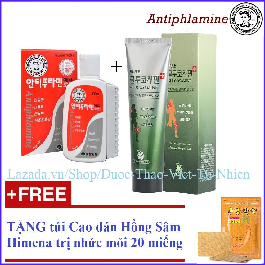 Bộ sản phẩm Hỗ trợ xương khớp, giảm nhức mỏi Nhập khẩu KOREA.
