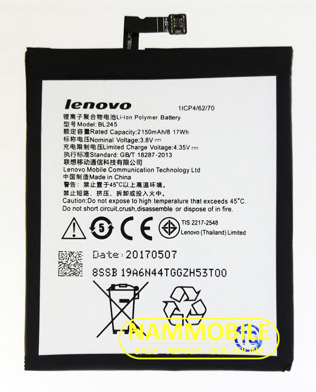 Hcm pin lenovo vibe s1 lite s1la40 bl260 2800mah zin + tặng siu dán pin + freeship