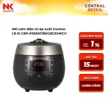 Nồi cơm điện tử áp suất Cuckoo 1.8 lít CRP-R1000F/BKGBCRVNCV