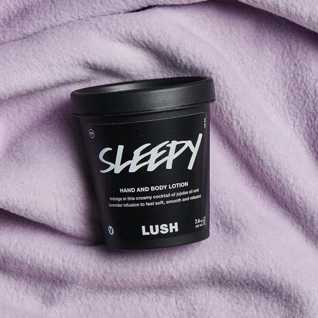[HCM]Kem dưỡng toàn thân LUSH - Sleepy body lotion