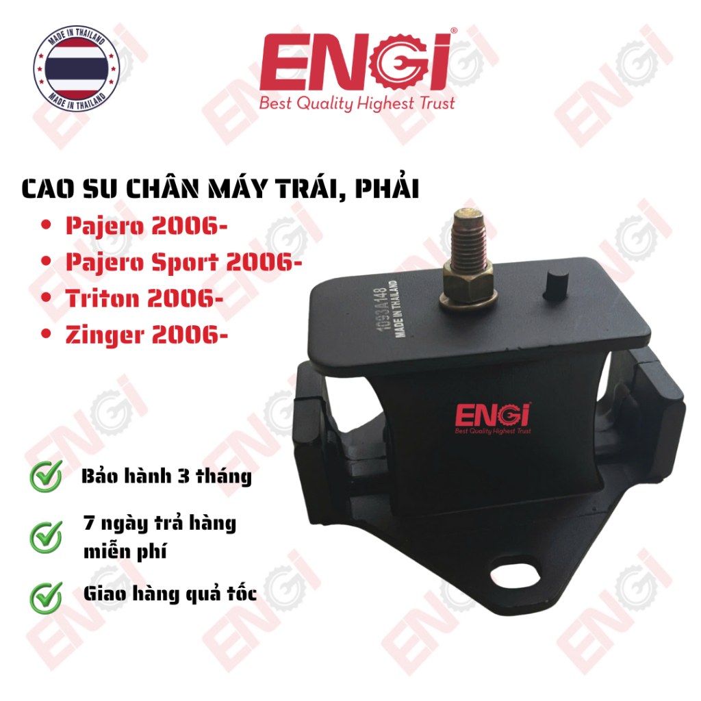 CAO SU CHÂN MÁY TRÁI, PHẢI Pajero, Pajero Sport, Zinger, Triton 2006-