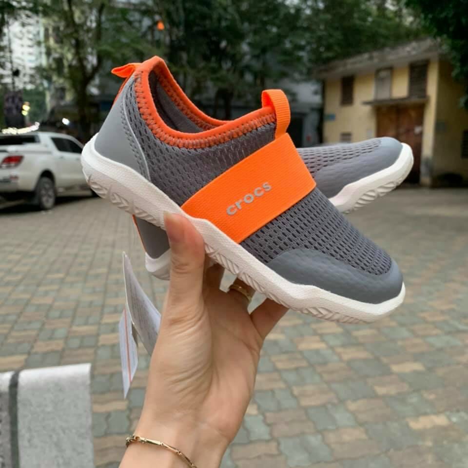 Giày vải cross easy slip on cho bé trai gái