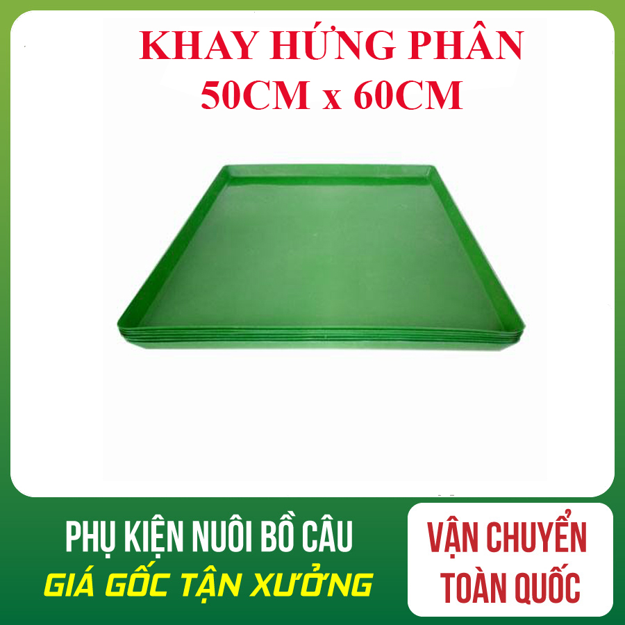 Combo 50 Máng Hứng Phân Chim Khay Đựng Phân Gà Khay Hứng Phân Chim Bồ Câu Kích Thước 50X60Cm 1