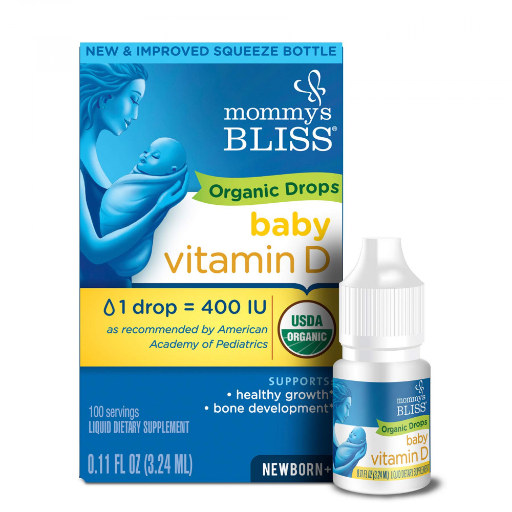 Vitamin D3 hữu cơ Mommy Bliss Organic Drops