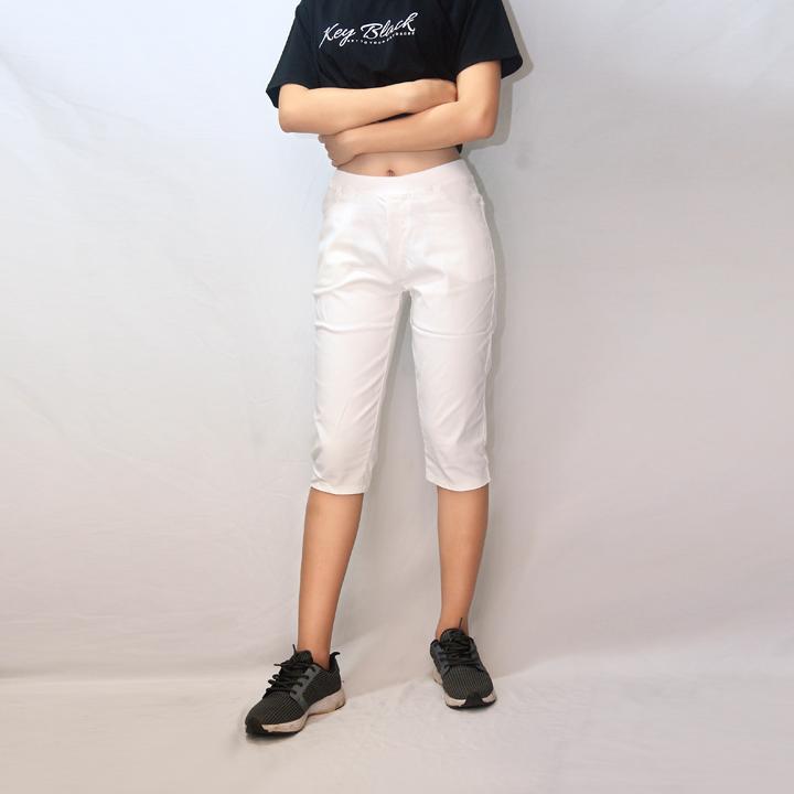 [HCM]Quần short lửng kaki nữ co giản cao cấp