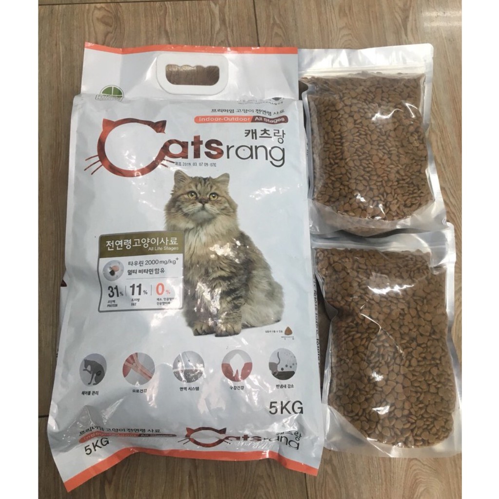 Thức ăn cho mèo hạt Catsrang|Catrang - 2 Con Mèo Petshop