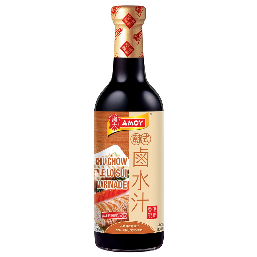 Nước Ướp Thịt Amoy 480ml/ Nước Ướp Phá Lấu/ Chiu Chow Style Lo Sui Marinade - Nhập Khẩu Hong Kong