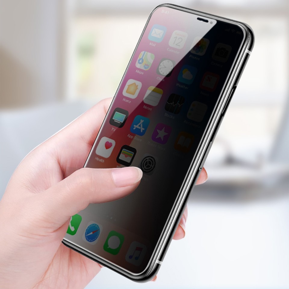 Kính cường lực chống nhìn trộm iphon full màn, đủ size 6/6plus/6splus/7/7plus/8/8plus/.../12/12promax