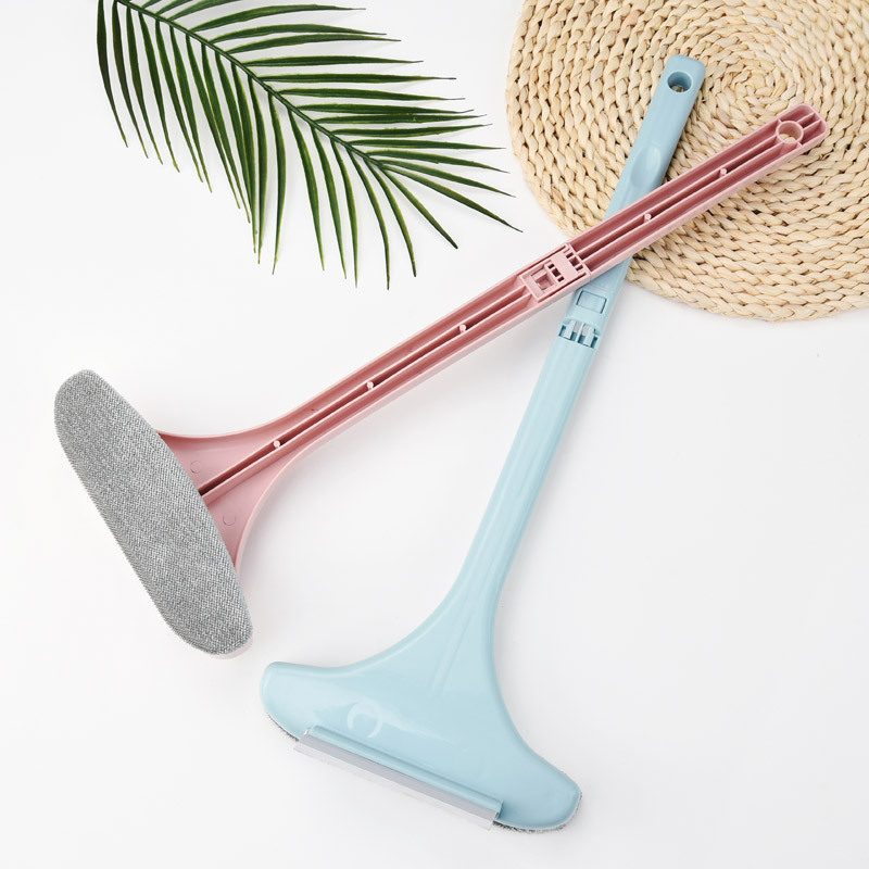 [HCM]Dụng cụ lau kính 2in1 có thể tháo rời 54x21x4.5cm - Cây lau cửa kính đa năng - Cọ lau kính