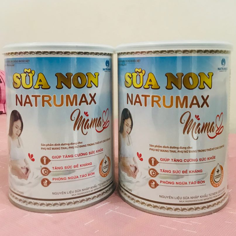 [COMBO 2 lon] Sữa non Natrumax Mama dành cho mẹ bầu và sau sinh