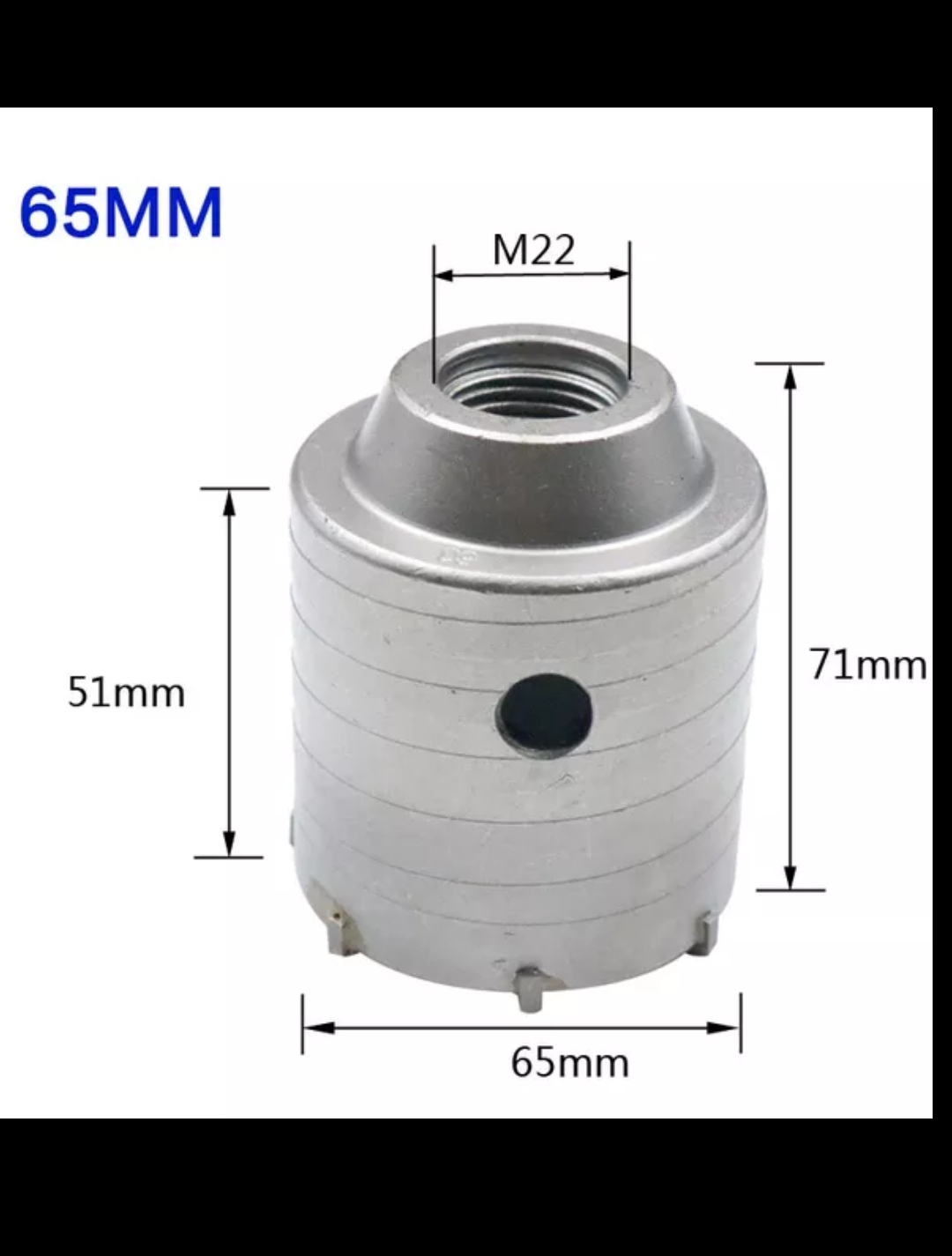 Mũi Khoan Rút Lõi, Khoan Khoét Bê Tông, Tường Chân SDS Plus Chắc Chắn