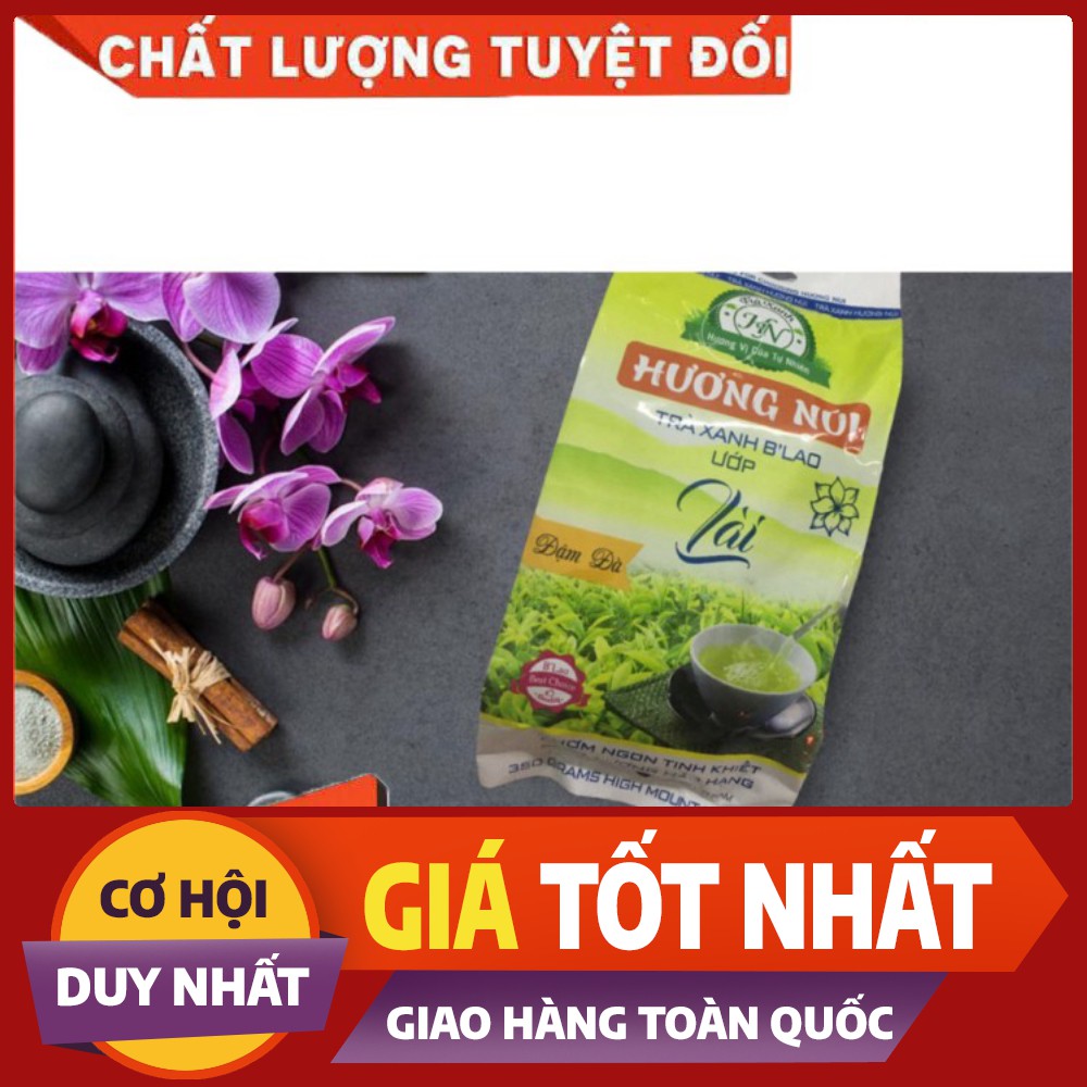 Trà hương lài loại 2 - gói 350g - trà ướp hoa nhài chuyên dùng pha trà đá