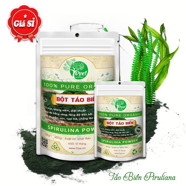 BỘT TẢO XOẮN SPIRULINA OYE NHẬT BẢN 100GR