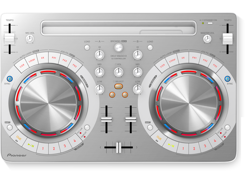 Thiết bị dj controller ddj-wego 3 - hàng chính hãng