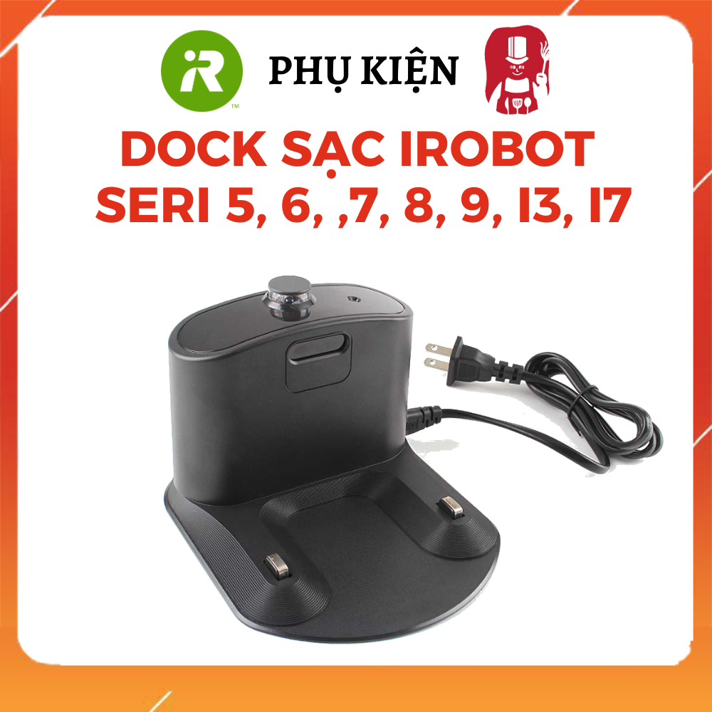 Charging Dock with iRobot Roomba series 500 600 700 800 900 I3 i7 E5 E6