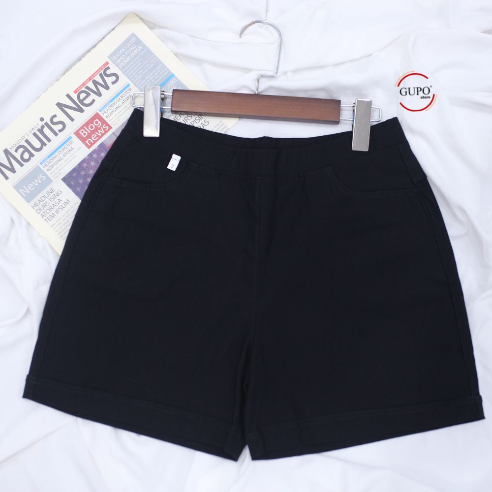 Quần short nữ vải kaki co giãn phong cách hàn quốc Bigsize 40-80kg