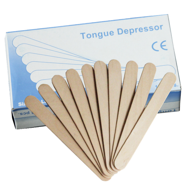 Que Gỗ Đè Lưỡi Wax Lông Làm Kem 100C