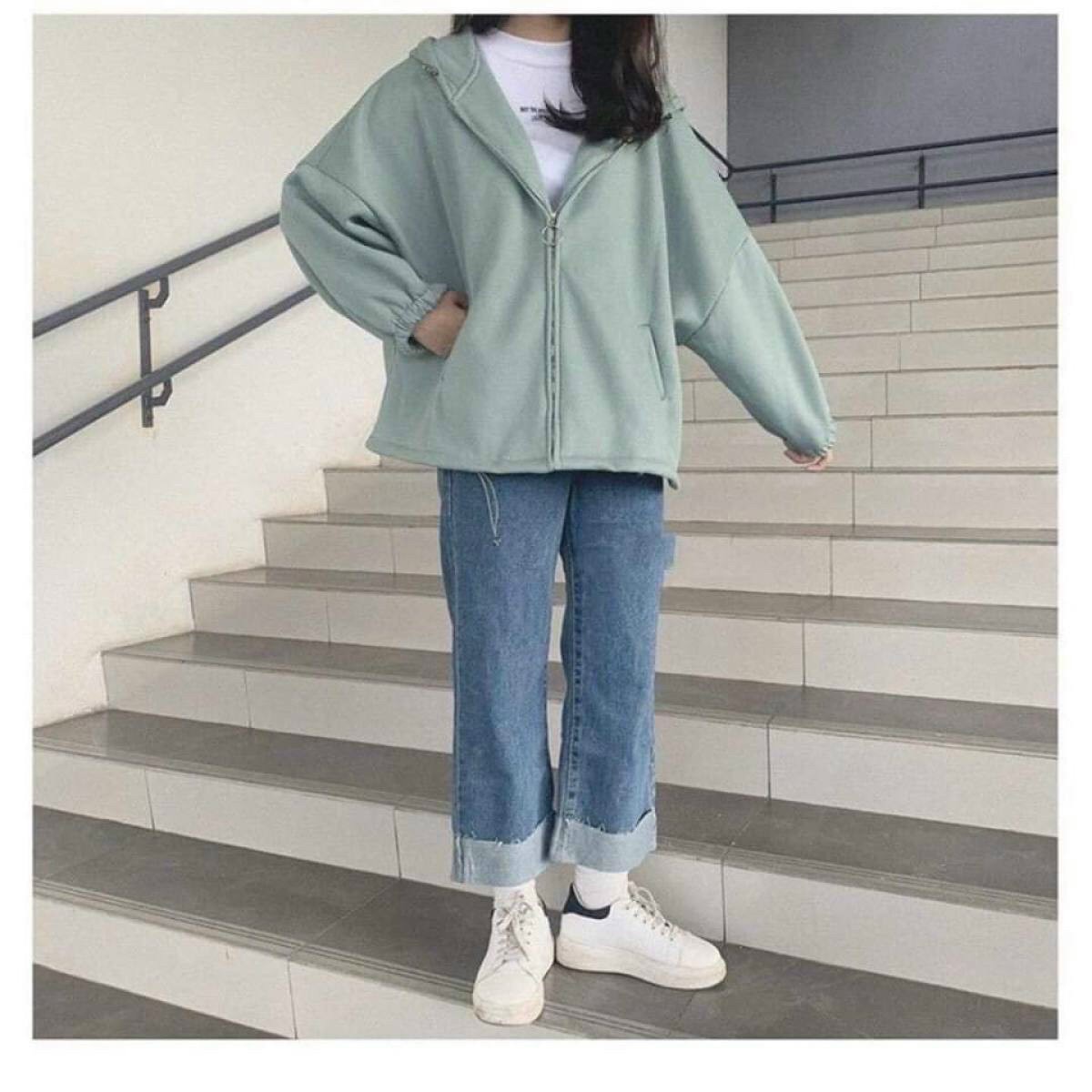 Áo hoodie nam nữ-áo khoác Nỉ Thu Đông Kiểu dáng Cánh Dơi form rộng