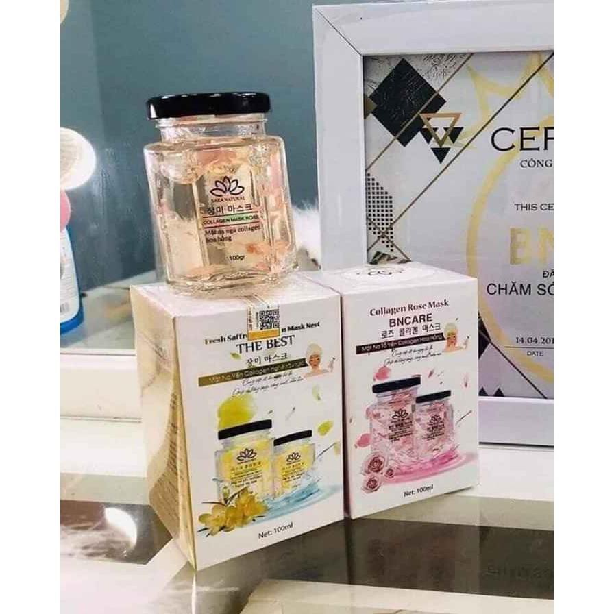 Mặt nạ ngủ 💝 💝 mặt nạ tổ yến tươi collagen