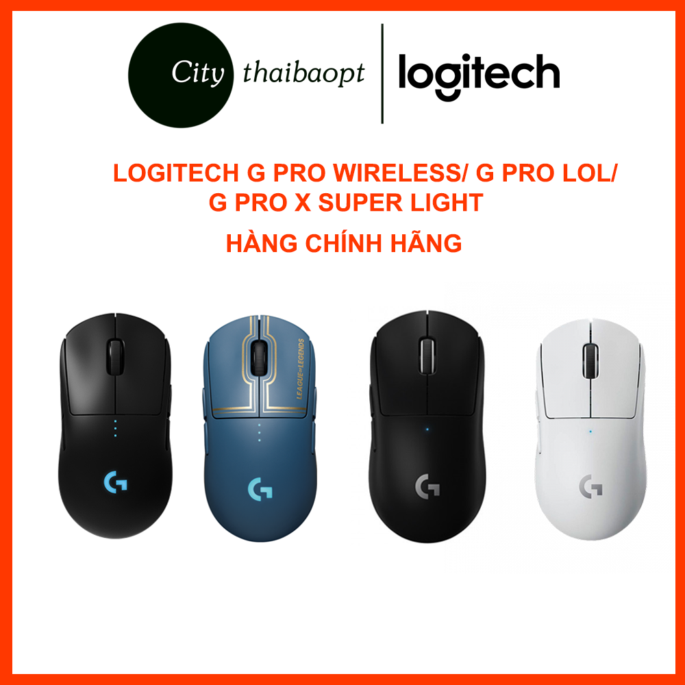 Chuột chơi game không dây logitech g pro wireless / g pro x superlight 25600 dpi - hàng chính hãng