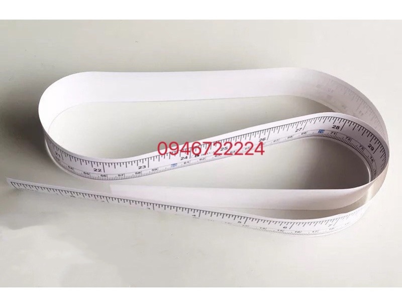 Thước dây dán bàn hàng tốt vạch sắc nét rõ ràng