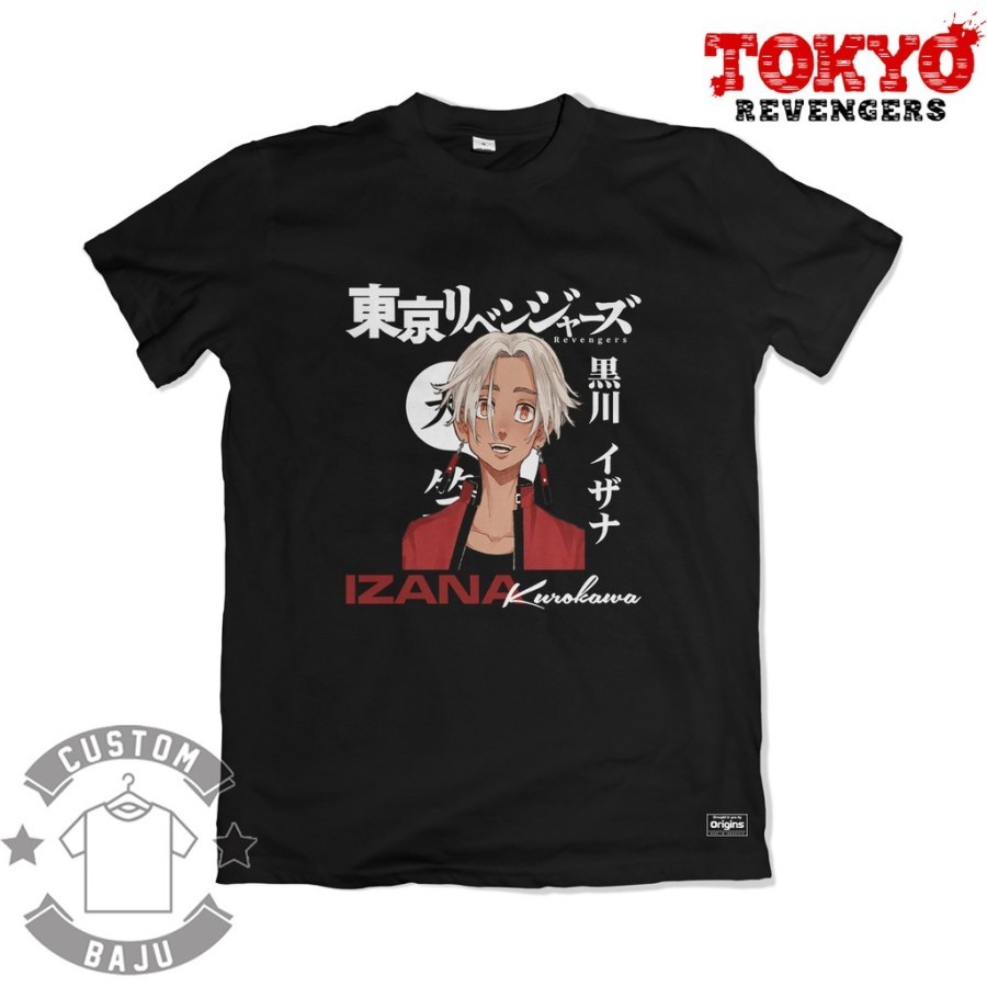 🔥 HOT🔥 Áo thun in hình Izana Kurokawa Tenjiku Anime Tokyo Revengers độc đẹp giá rẻ