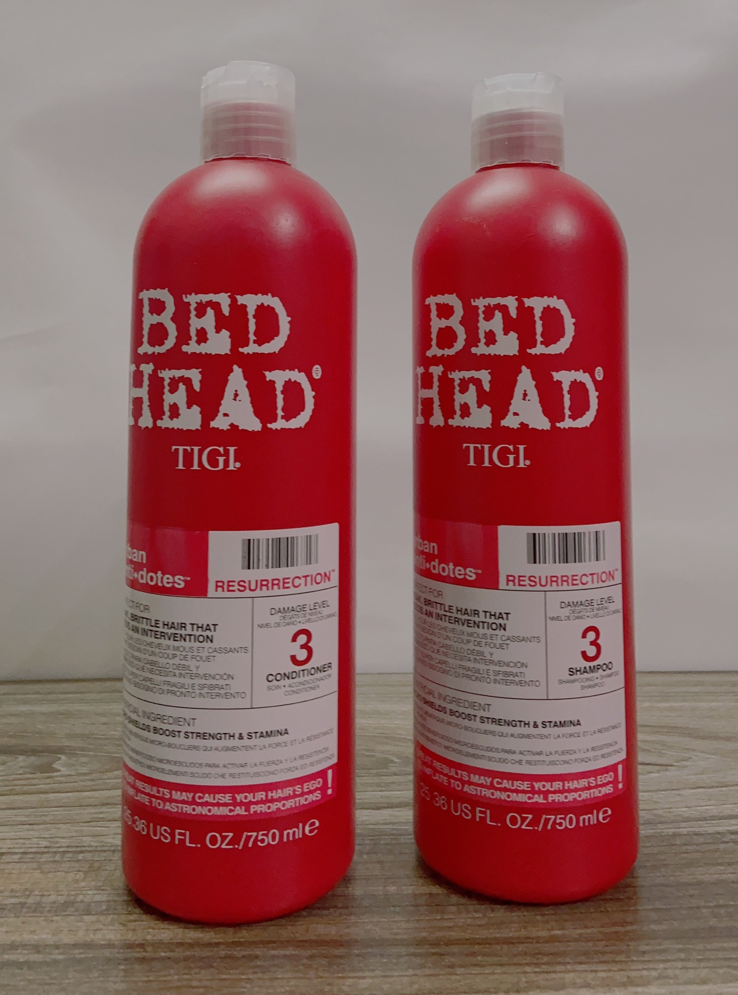 Combo Dầu gội 750ml Và xả Tigi 750 ml  có hóa đơn bên Anh (xem ảnh sau)