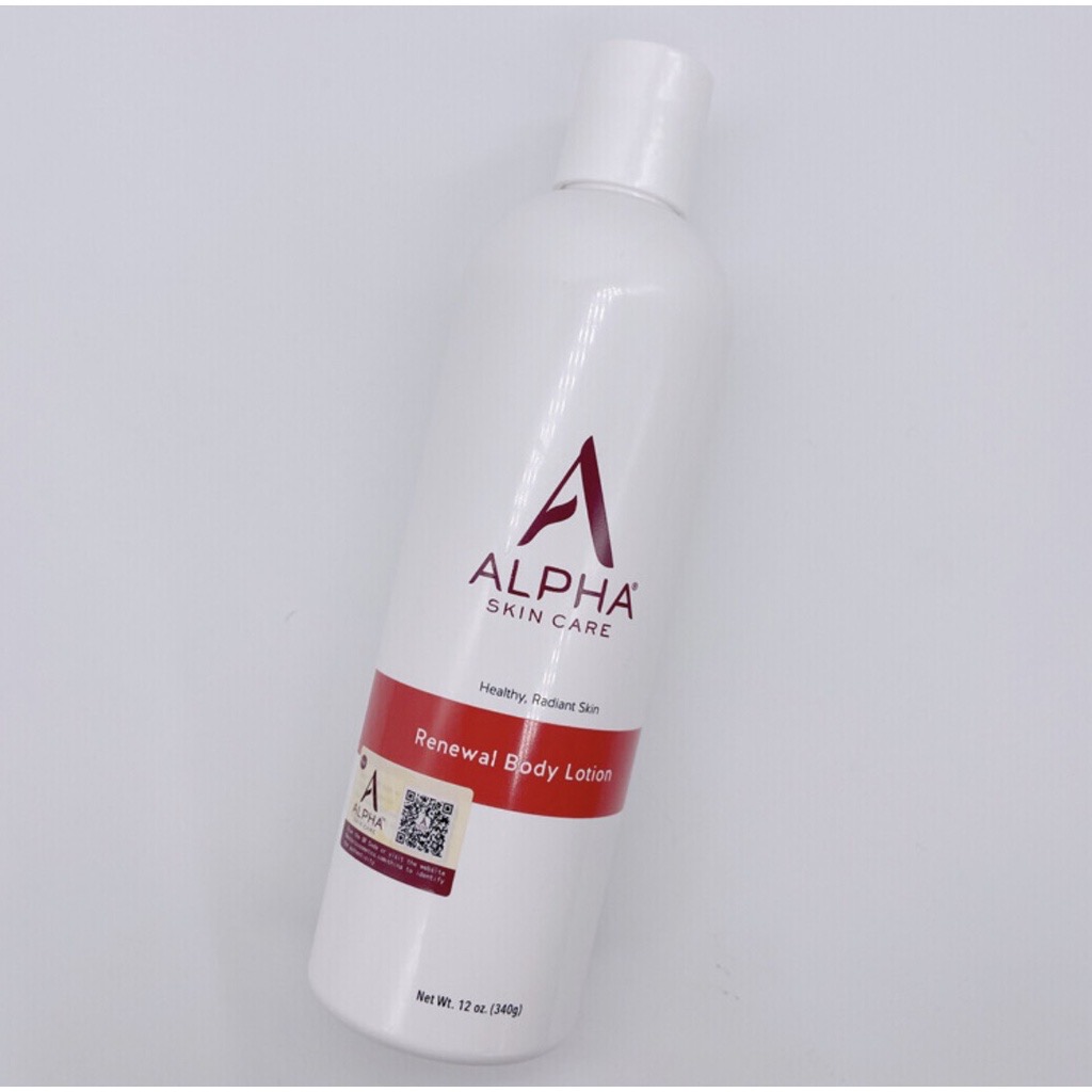 Dưỡng Thể Sáng Da 12% AHA Body Lotion Alpha Skincare, Alpha Hydrox