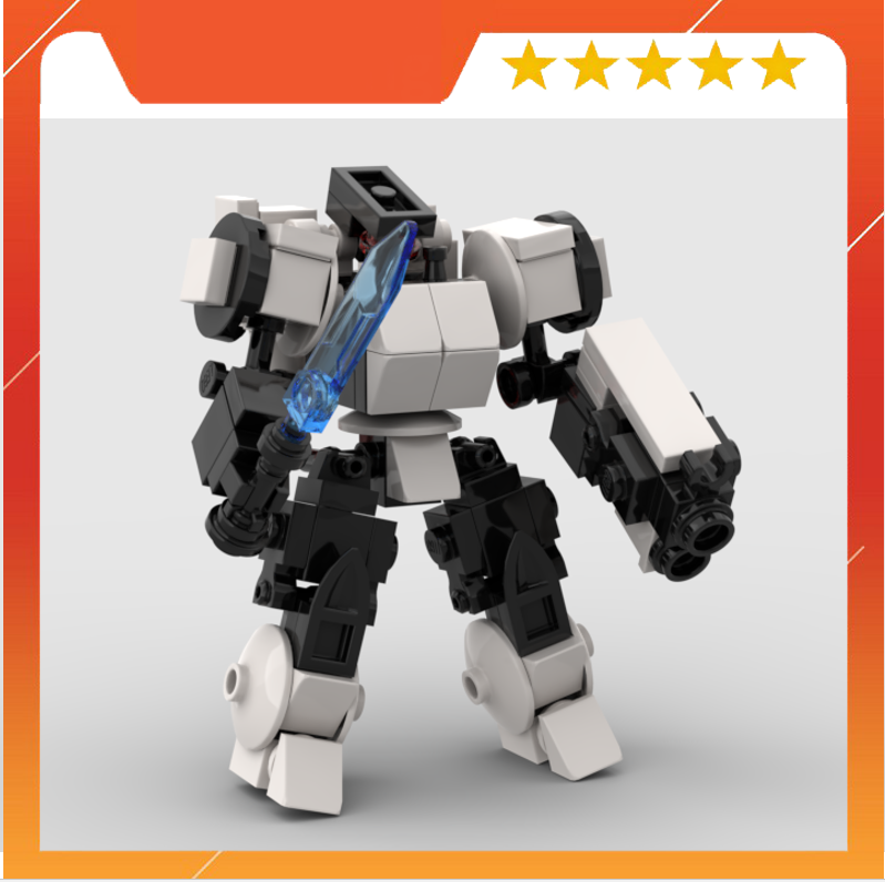 Le Go Đồ Chơi Lắp Ráp Robot Moc Mech Swap