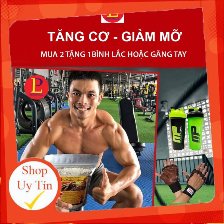 BỘT ĐẬU TĂNG CÂN TĂNG CƠ (MUA 2 BỊCH TẶNG GĂNG TAY)