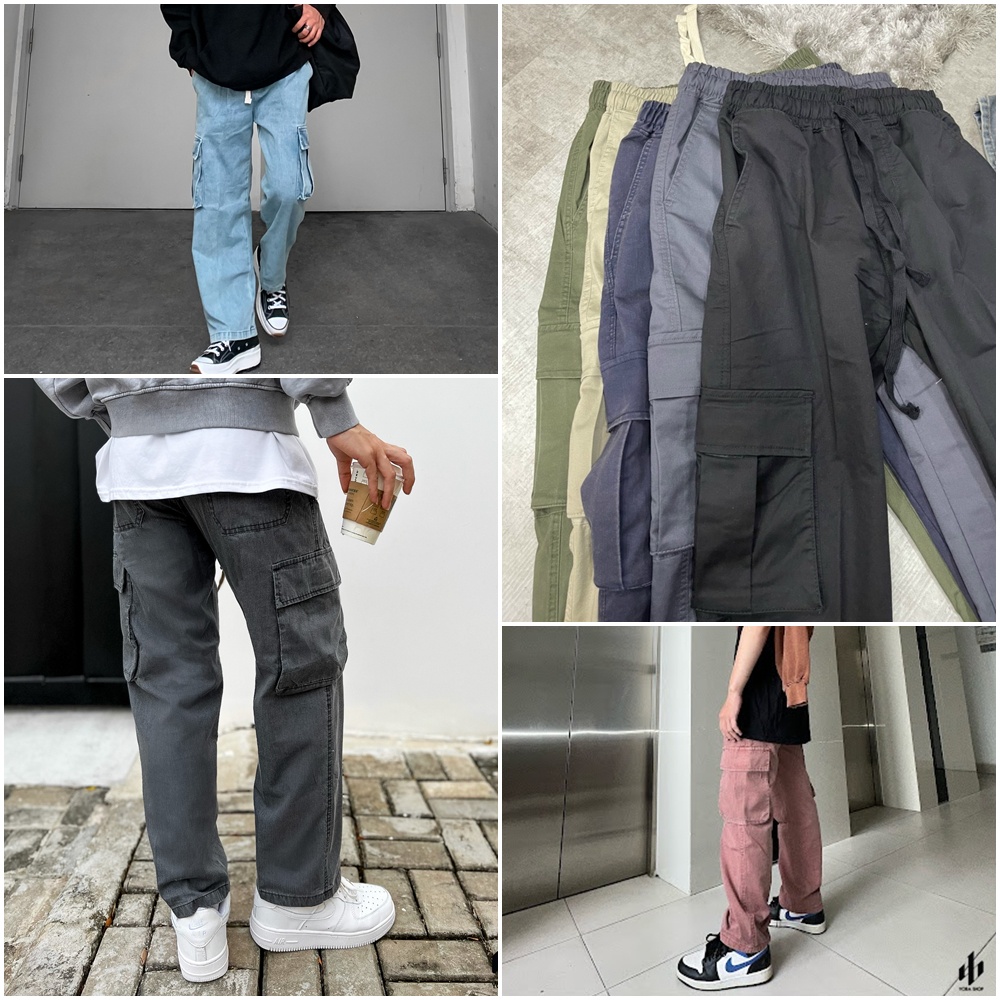 Quần túi hộp nam jean-kaki siêu xịn đẹp 505