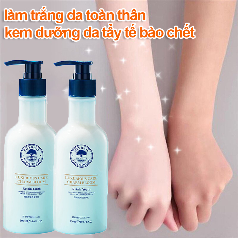 Làm trắng nhanh Sữa dưỡng thể Niacinamide Kem body siêu trắng Kem dưỡng ẩm làm trắng da 300ml Sữa dưỡng thể làm trắng da, Kem body siêu trắng kem body trắng da cấp tốc niacinamide chăm sóc cơ thể cấp nước dưỡng ẩm làm sáng da