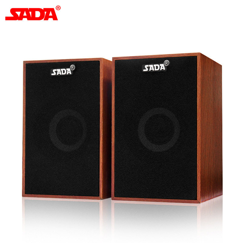 Loa vi tính 2.0 sada v-160 vỏ gỗ - âm thanh cực đỉnh