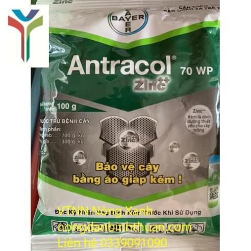 Thuốc trừ nấm bệnh cây trồng antracol 100gr