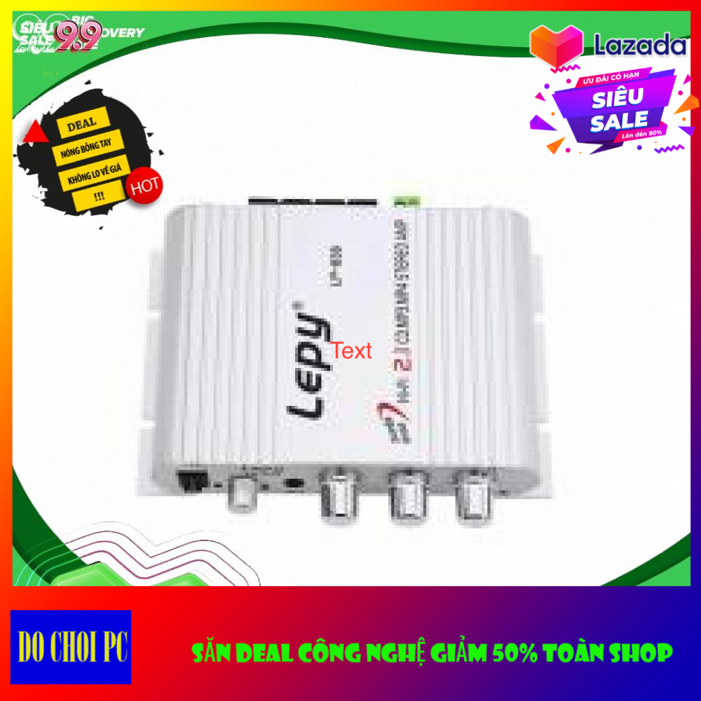 Ampli Mini Công Suất Lepy Lp-838 /St-838 12V Hi-Fi 2.1