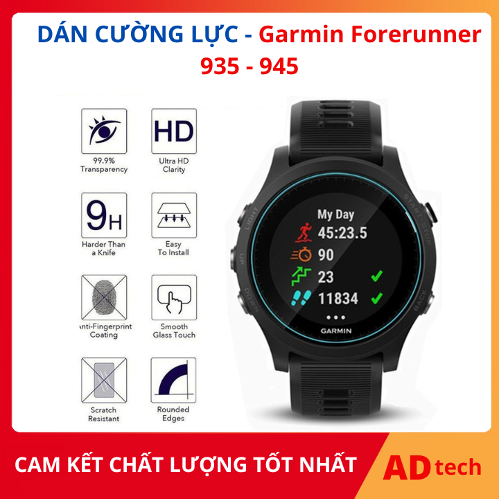 Garmin Foreruner - Dán màn hình, dán cường lực đồng hồ Garmin Foreruner 935