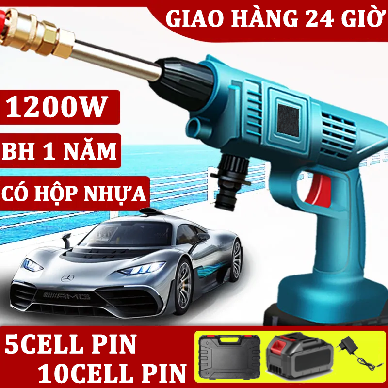 bảo hành 1 năm máy rửa xe cầm tay chạy pin,máy rửa xe máy pin bằng điện gia đình,máy tưới cây,máy nén rửa xe cầm tay Vệ sinh ô tô & đồ nghề