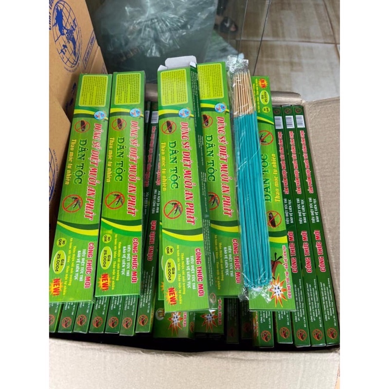 [Free Ship] - 30 que Hương muỗi thảo mộc an toàn và hiệu quả