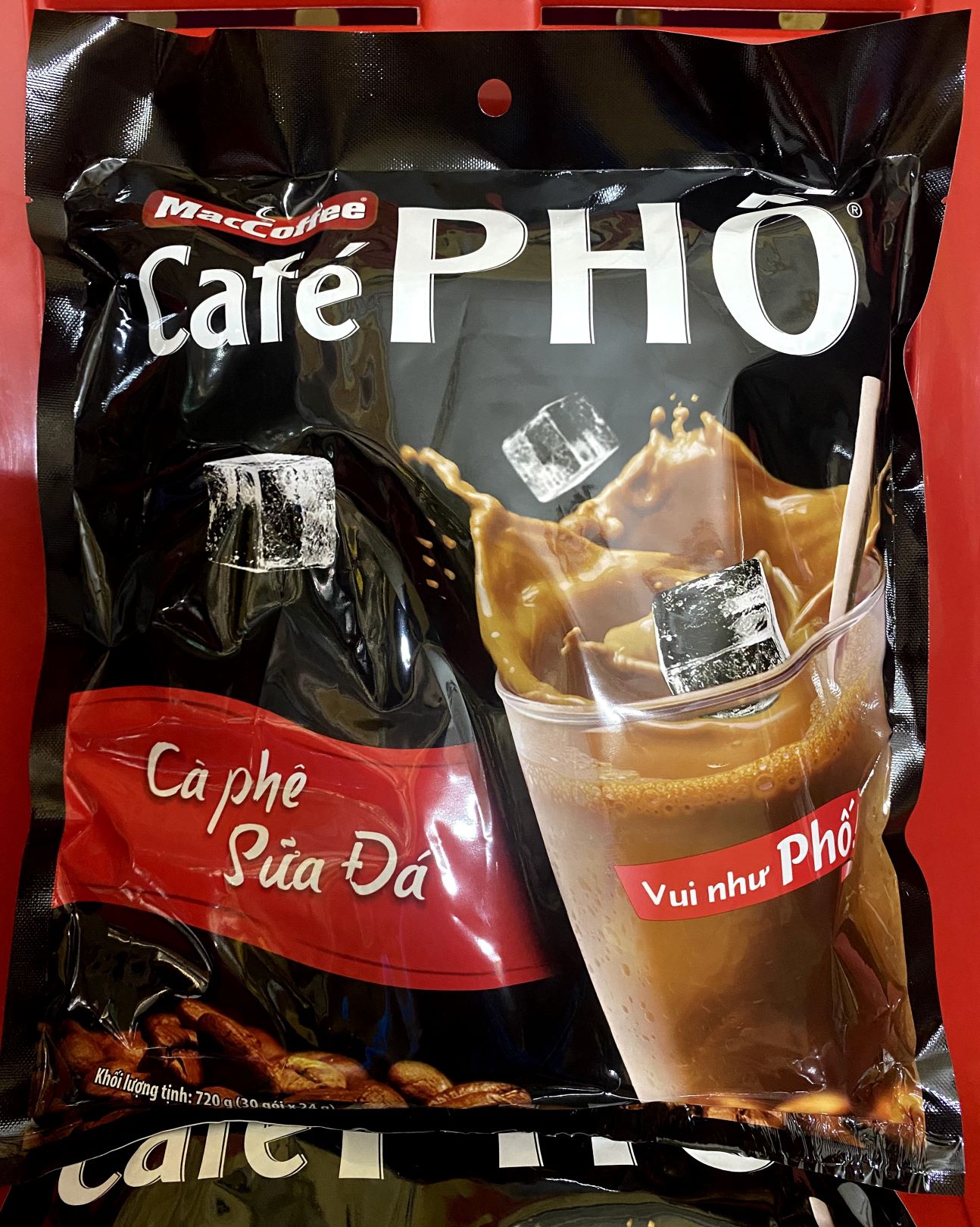 Cà phê phố cà phê sữa đá 720g