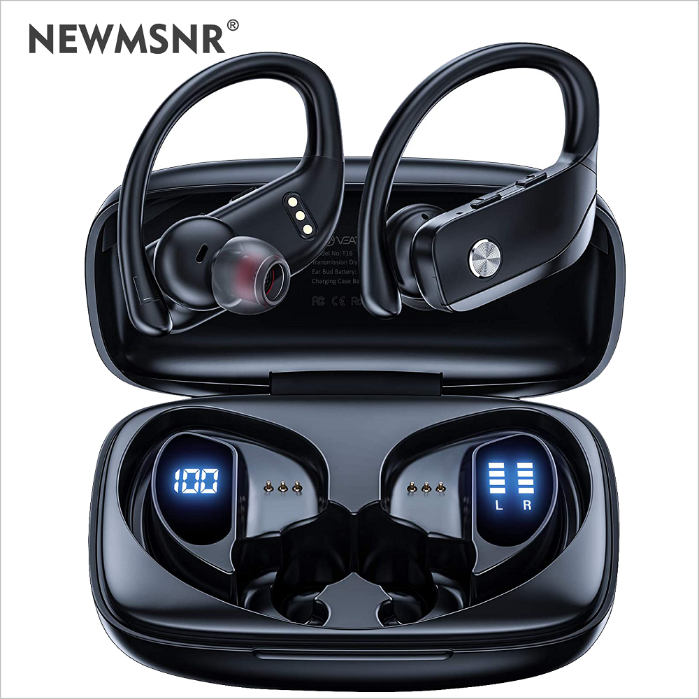 (Mới) Tai Nghe Không Dây Đeo Tai Newmsnr Tai Nghe Bluetooth Chất Lượng Âm Thanh Lossless, Tai Nghe Chống Nước IPX5 Tai Nghe Mic Tích Hợp Tai Nghe Không Dây Thể Thao Bluetooth5.0