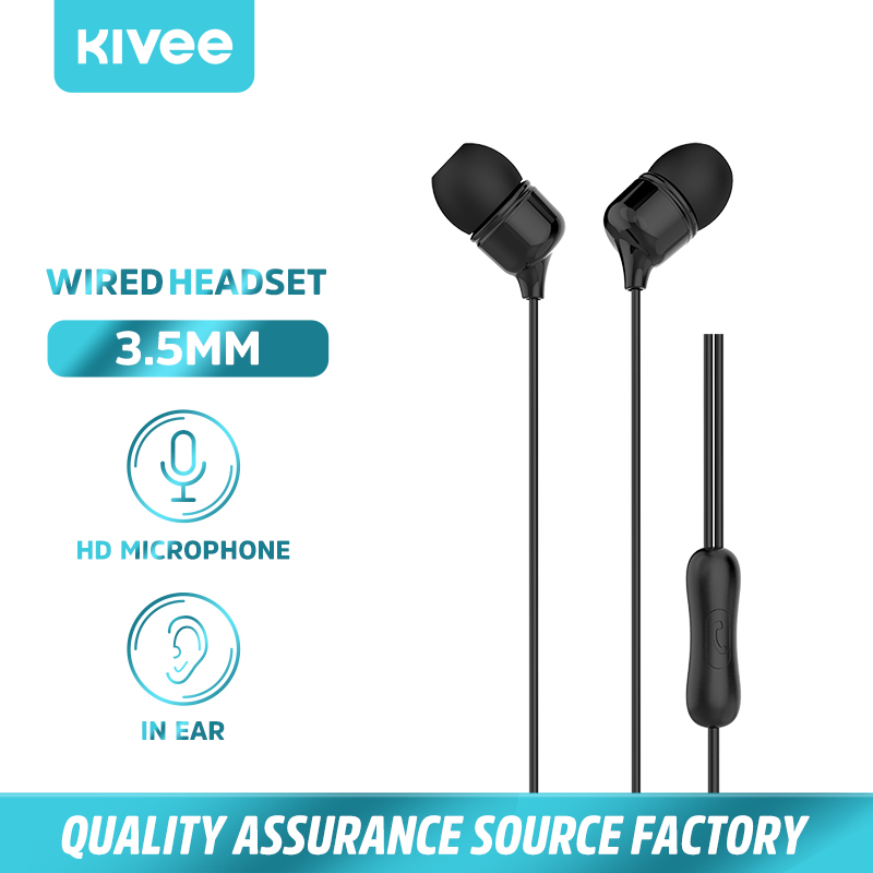 Tai nghe có dây - tai nghe có mic- tai nghe cắm dài 1,2m iphone/huawei/oppo/vivo kivee
