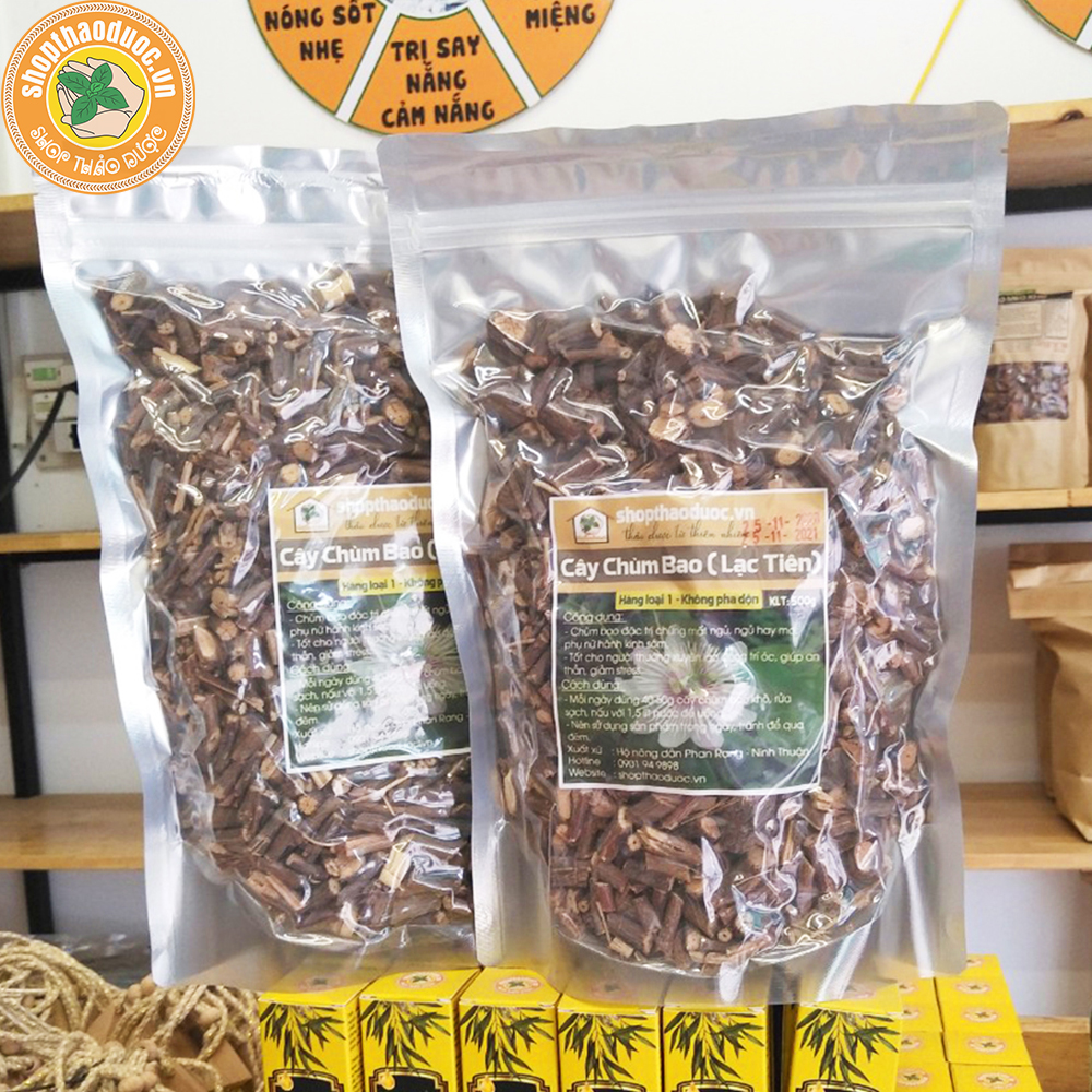 Combo 1kg Lạc Tiên - Chùm Bao (loại thân già) Shopthaoduoc - Thanh Nhiệt Giải Độc, Tốt Cho Tim Mạch