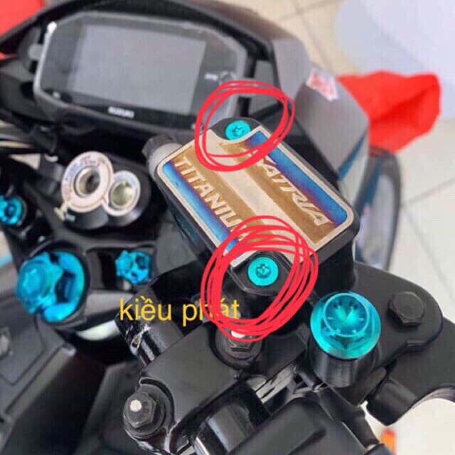 Ốc nắp dầu gr5 Titan GIÁ 1 CON