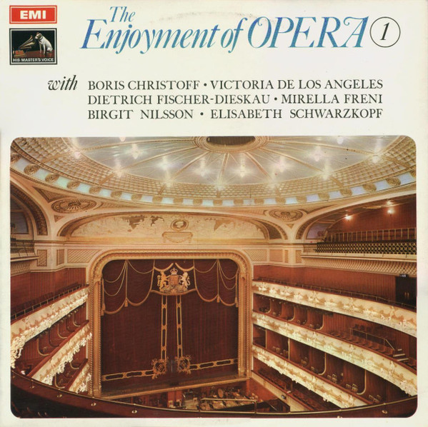 Đĩa than vinyl various – the enjoyment of opera i - 1 lp