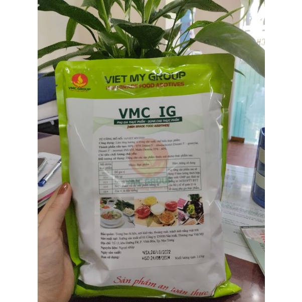 PHỤ GIA TẠO NGỌT VMC IG ĐƯỢC BỘ Y TẾ CẤP PHÉP SỬ DỤNG