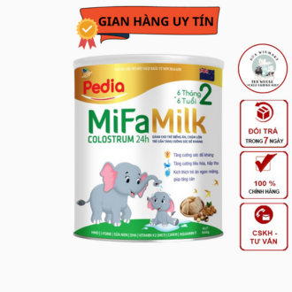Sữa dinh dưỡng MIFAMILK PEDIA 24H - dành cho trẻ biếng ăn chậm lớn