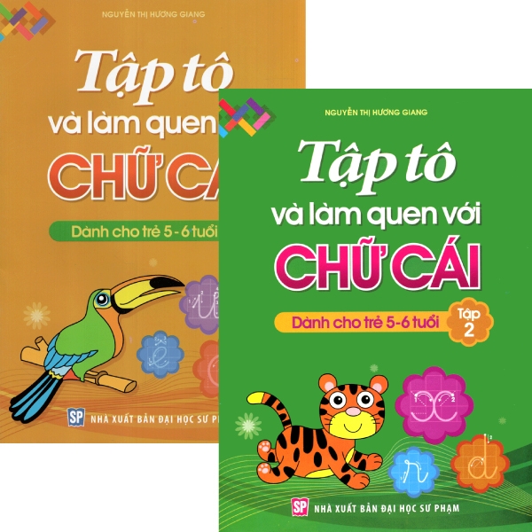 Fahasa - combo sách hay tập tô và làm quen với chữ cái