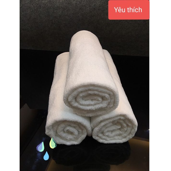 Combo 03 Khăn bông tắm gia đình khăn tắm khách sạn 60 x 120 cm